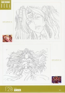 Page 128 of ANGELIUM原画集