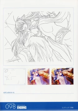 Page 98 of ANGELIUM原画集