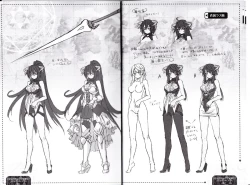 Page 7 of Maou to Odore! CODE: ARCANA Character Settei Shiryou & Gengashuu