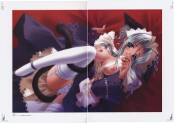 Page 158 of Yami to Boushi to Hon no Tabibito Visual Fanbook