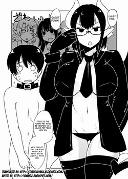 [Hroz] Succubus Gakuen, Class no Pet. | Succubi School, Class Pet [English] [4dawgz + Thetsuuyaku]