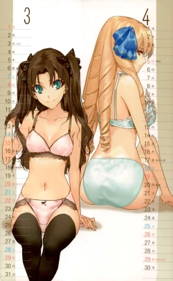 Page 3 of 2009 Type-Moon Calendar