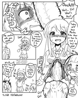 [Kitsune Tsuki] Chinpo Shaburi no Renai Kenkyuu | Dick-Sucking Love Study (Love Lab) [English] =YQII=