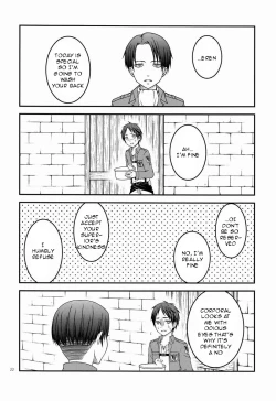 Page 21 of Baka Ie. Ore wa Motomoto Kekkou Eren ni Yasahii... | Call It Stupid. I'm Only Gentle to Eren Naturally...
