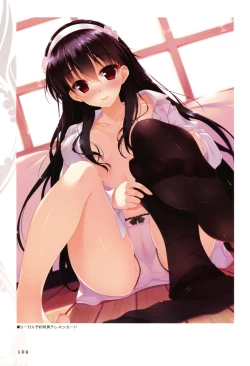 Page 21 of Shoujo Shiniki Shoujo Tengoku Visual Fan Book