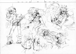 Page 131 of RaKuGaKi./Monochrome.