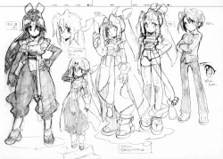 Page 153 of RaKuGaKi./Monochrome.