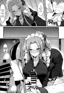 Page 10 of Rider-san to Maid Fuku.