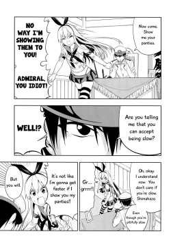 Page 4 of Motto Hayaku Naritai Shimakaze wo Damashite Sekuhara suru | Tricking and Sexually Harassing Shimakaze, Who Wants to Become Faster
