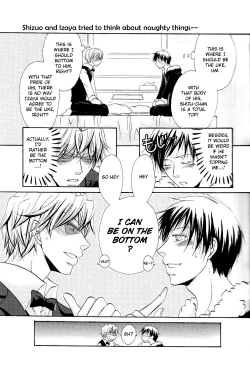 Page 4 of Yurippuru! Shizuo to Izaya wa Docchi mo Uke ni Naritai no ☆