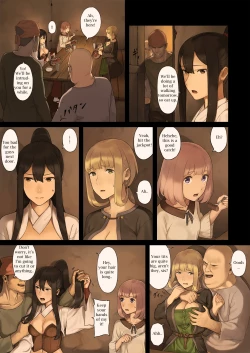 Page 10 of Onna Boukensha-tachi ga sabaku no oasis ni tachi yoru to....