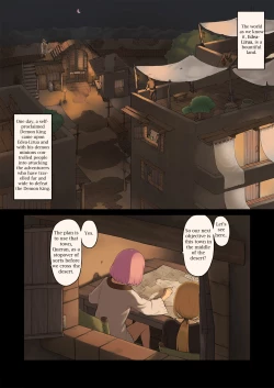 Page 2 of Onna Boukensha-tachi ga sabaku no oasis ni tachi yoru to....