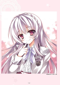 Page 122 of Shukufuku no Kane no Oto wa, Sakura-iro no Kaze to Tomo ni Visual Fanbook