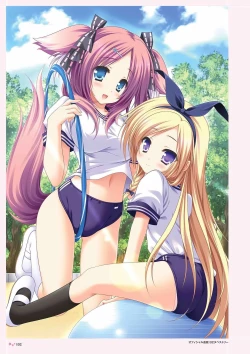 Page 100 of Sekai to Sekai no Mannaka de Visual Fanbook