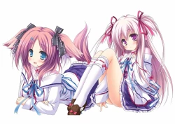 Page 130 of Sekai to Sekai no Mannaka de Visual Fanbook