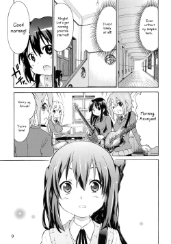 Page 8 of YURI-ON! #1 "Mesomeso Azunyan!"