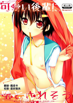 (COMIC1☆6) [Alpha to Yukaina Nakamatachi (Alpha)] Kawaii Kouhai ni Otosaresou [Chinese] [CE家族社]