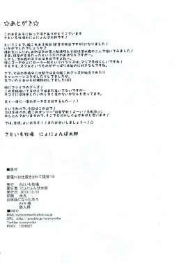 Page 25 of (C85) [Satoimo Bokujou (Nyonyonba Tarou) Raiden-tachi ni Oshioki Sarete Teitoku 19 (Kantai Collection -KanColle-) [Chinese] [无毒汉化组]