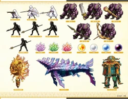 Page 355 of Eiyuu＊Senki GOLD Visual Fanbook