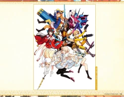 Page 389 of Eiyuu＊Senki GOLD Visual Fanbook