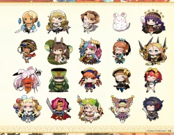 Page 403 of Eiyuu＊Senki GOLD Visual Fanbook