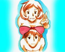 Page 2 of Mama ShotManatsu no Pool Hen