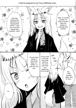 Page 1 of Kitsune no Oyomechan Mini | Fox Wife Mini Comic