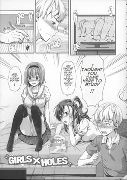[Yuzuki N Dash] Girls x Holes (Ane Kyun!) [English] [Melez]