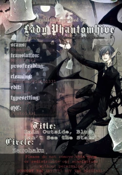 Page 24 of Soto wa Hame, Blue, Hoshi wa Mienai | Rain outside, Blue, Can't see the stars