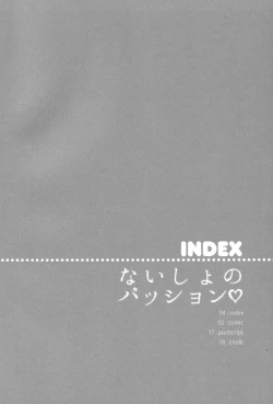 Page 3 of Naisho no Passion - The Secret Passion