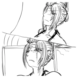 Page 6 of Tsukuyo ga Shokushu Furo de Naburareru!