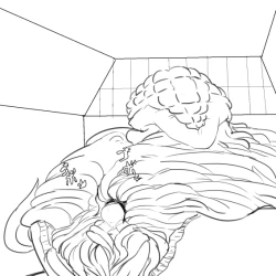 Page 91 of Tsukuyo ga Shokushu Furo de Naburareru!