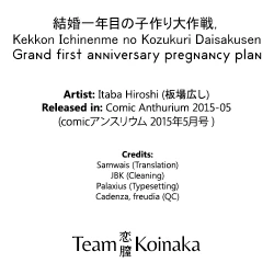 Page 21 of Kekkon Ichinenme no Kozukuri Daisakusen