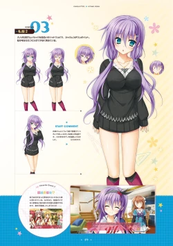 Page 57 of Hanasaki Work Spring! Visual Fanbook