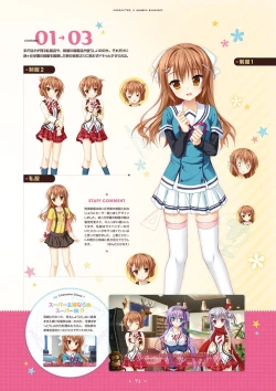 Page 69 of Hanasaki Work Spring! Visual Fanbook