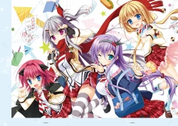 Page 6 of Hanasaki Work Spring! Visual Fanbook