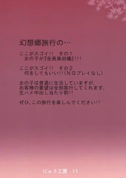 Page 30 of Oidemase!! Jiyuu Fuuzoku Gensoukyou 2kka no Tabi - Kou