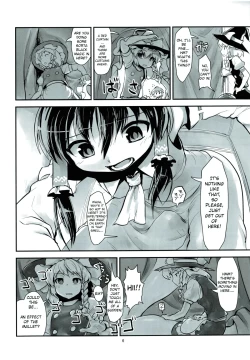 Page 4 of Reimu no Katsuyakukin de Marisa ga Abunai