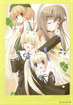 Page 12 of Clover Heart's Visual Fan Book