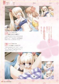 Page 49 of Clover Heart's Visual Fan Book