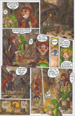 Page 18 of Zelda The wink wakerENGLISH