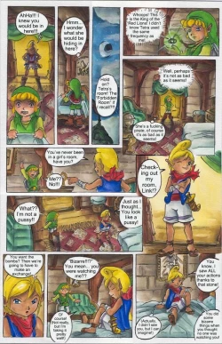 Page 25 of Zelda The wink wakerENGLISH