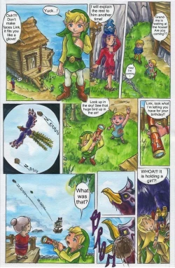 Page 4 of Zelda The wink wakerENGLISH