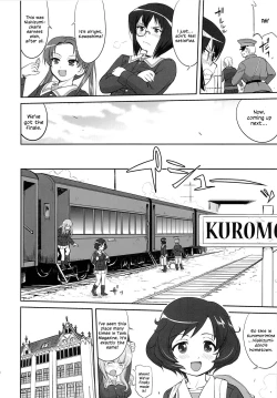 Page 9 of Yukiyukite Senshadou Kuromorimine no Tatakai