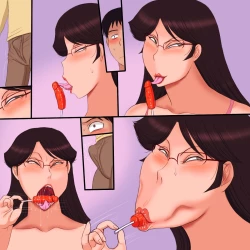 Page 99 of Doukyuusei no Onahole ni Natta Haha