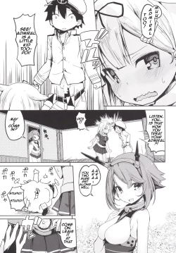 Page 4 of Yuudachi to Teitoku ga H de Kenka