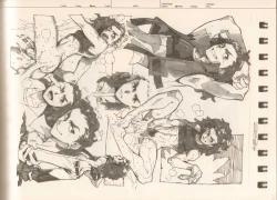 Page 135 of RaKuGaKi./Monochrome.