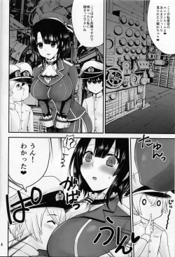 Page 3 of Takao to Atago wa Shota Teitoku to Love-Love Shitai