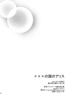 Page 29 of ××× no kuni no Alice