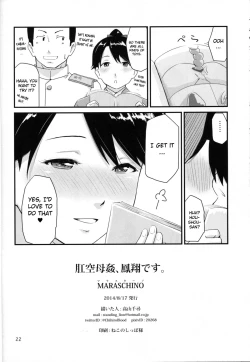 Page 21 of Koukuu Bokan, Houshou desu.